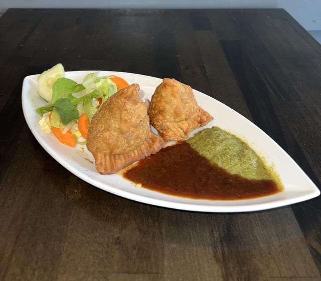 Meat Samosa.