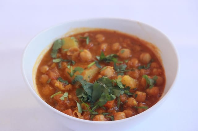 Aloo Choley.