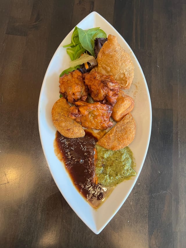 Mela Vegetarian Platter.