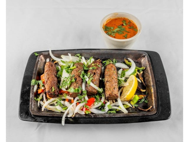 Gilaffi Kebab (Seekh Kabab).