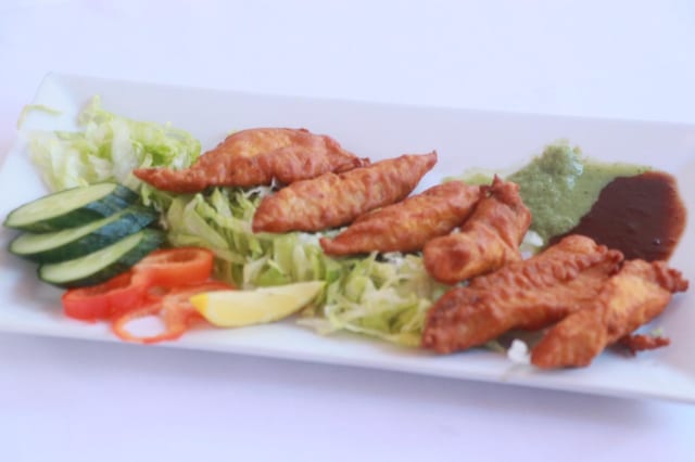 Fish Pakora.